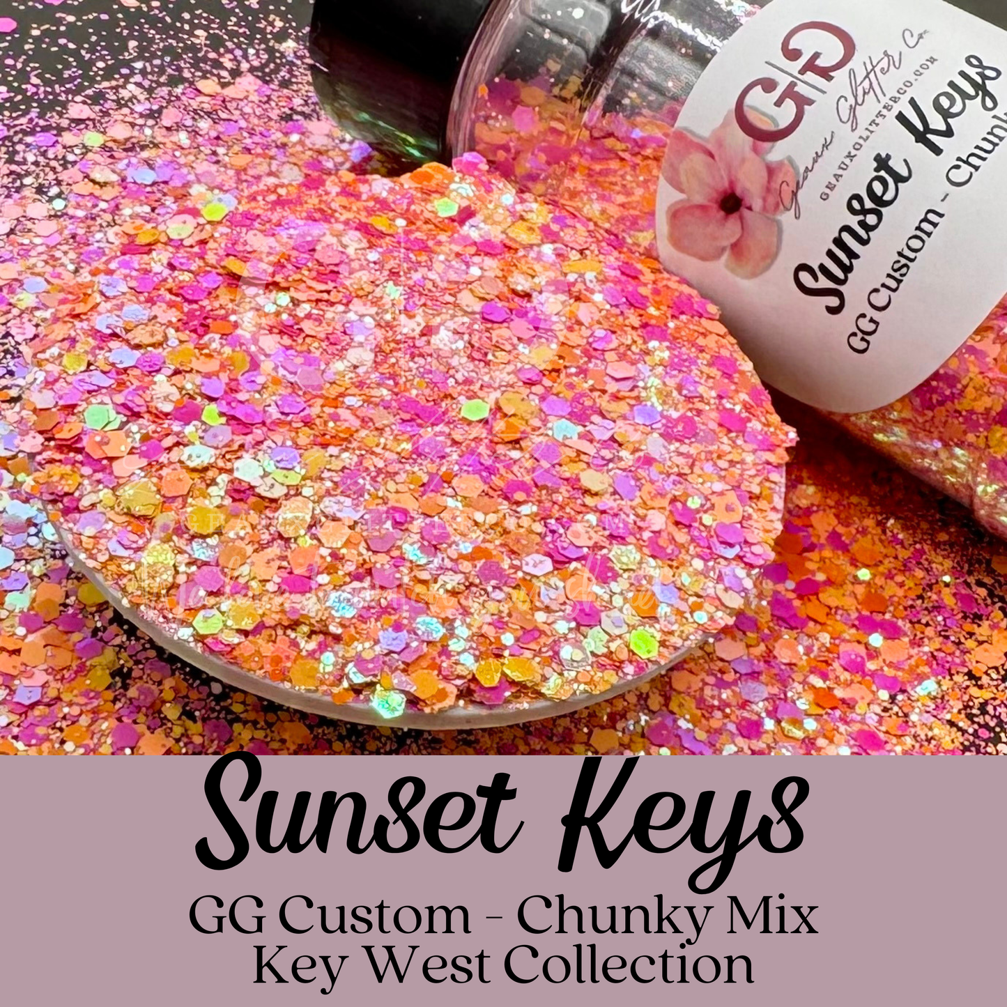 Sunset Keys - GG Custom - Chunky Mix - Key  West Collection