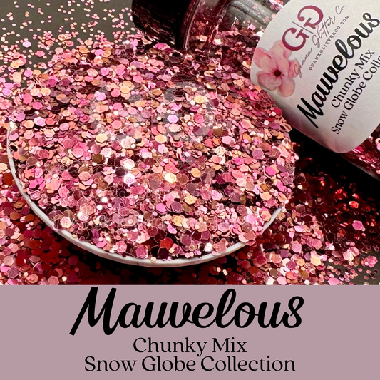 Mauvelous Chunky Mix - Snow Globe Collection
