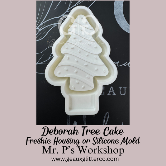 Deborah Tree Cake Freshie Housing or Silicone Mold