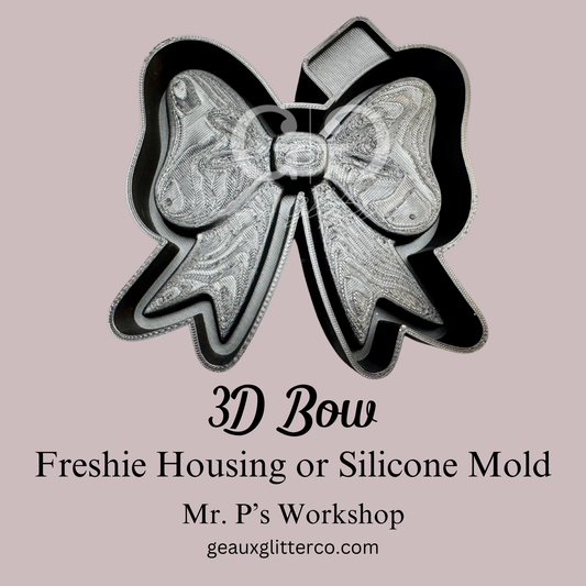 3D Bow Freshie Housing or Silicone Mold