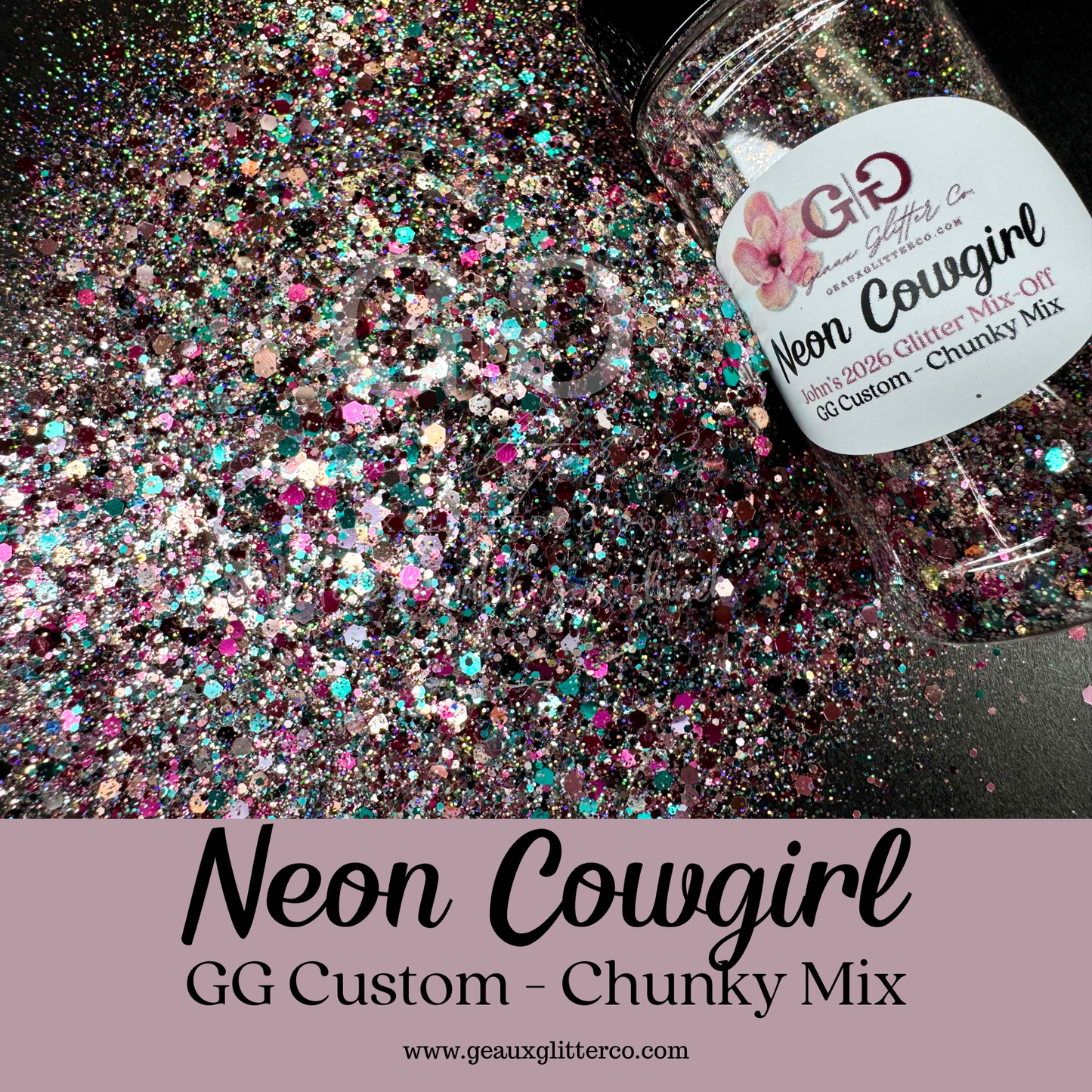 Neon Cowgirl - GG Custom - Chunky Mix