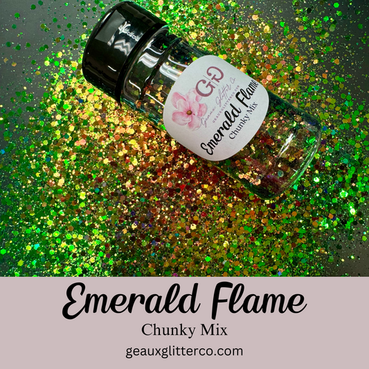 Emerald Flame Chunky Mix