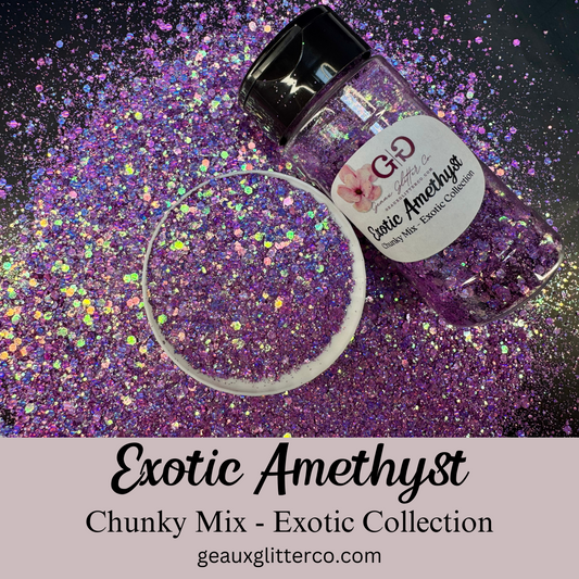 Exotic Amethyst Chunky Mix - Exotic Collection
