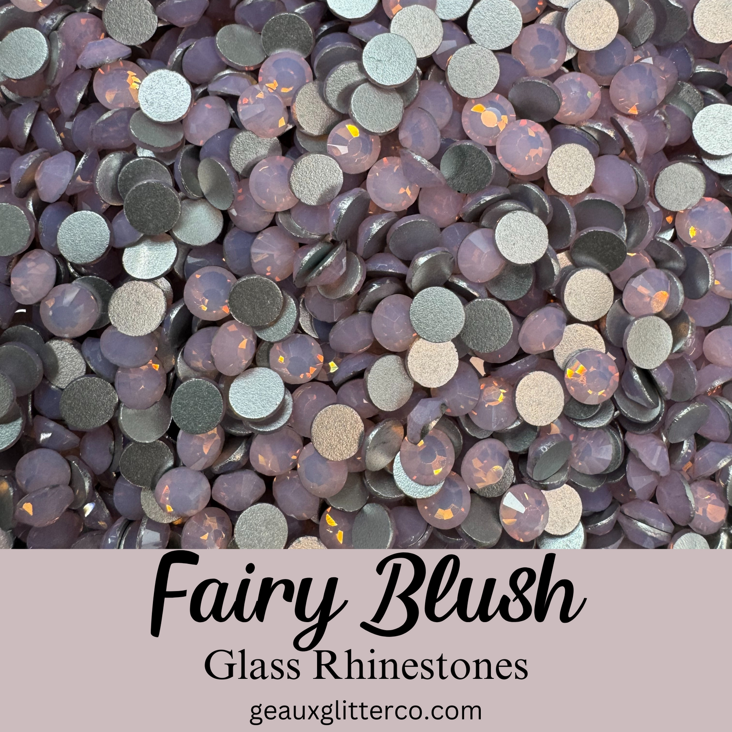 Fairy Blush Glass Rhinestones
