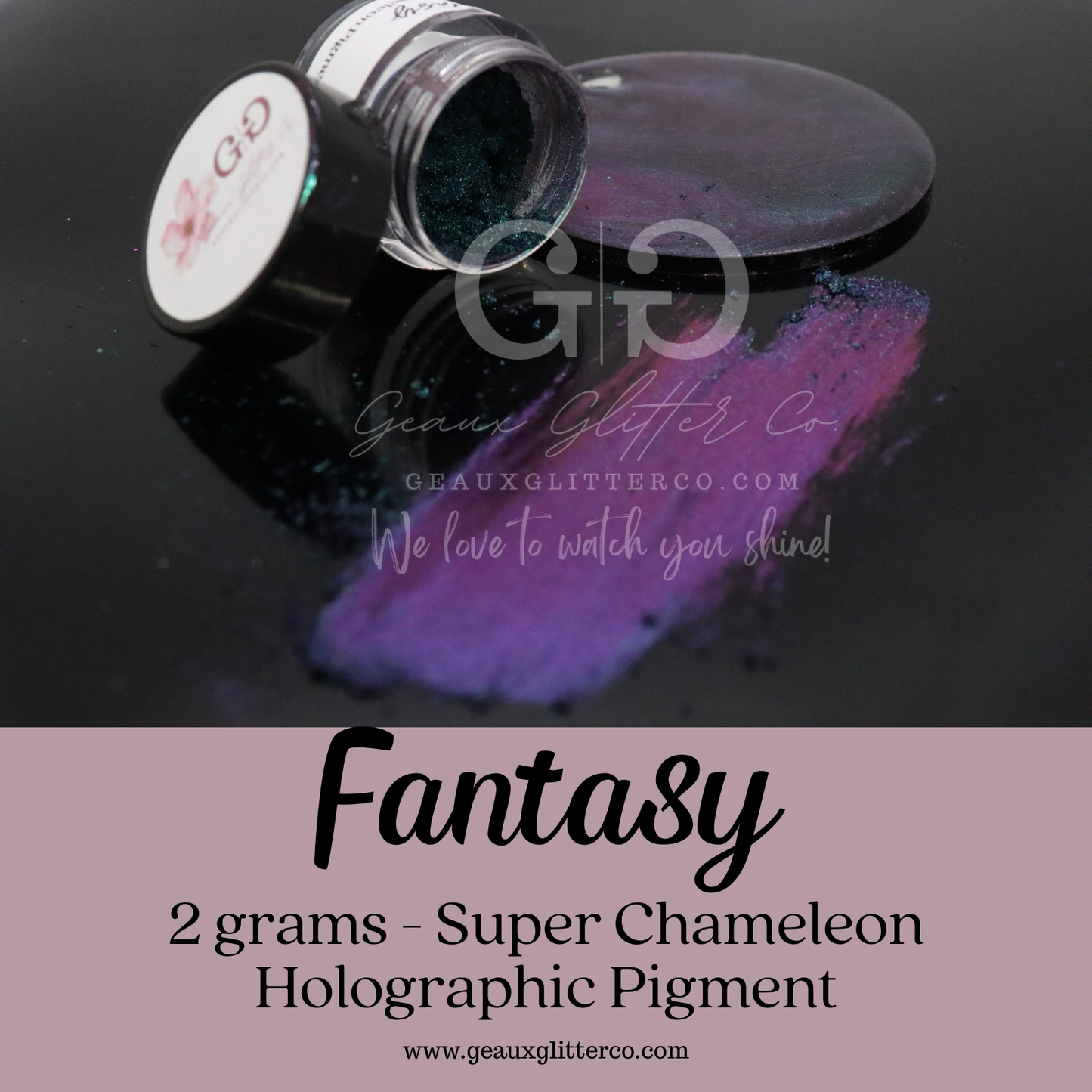 Fantasy - 2 Grams Super Chameleon Holographic Chrome Pigment