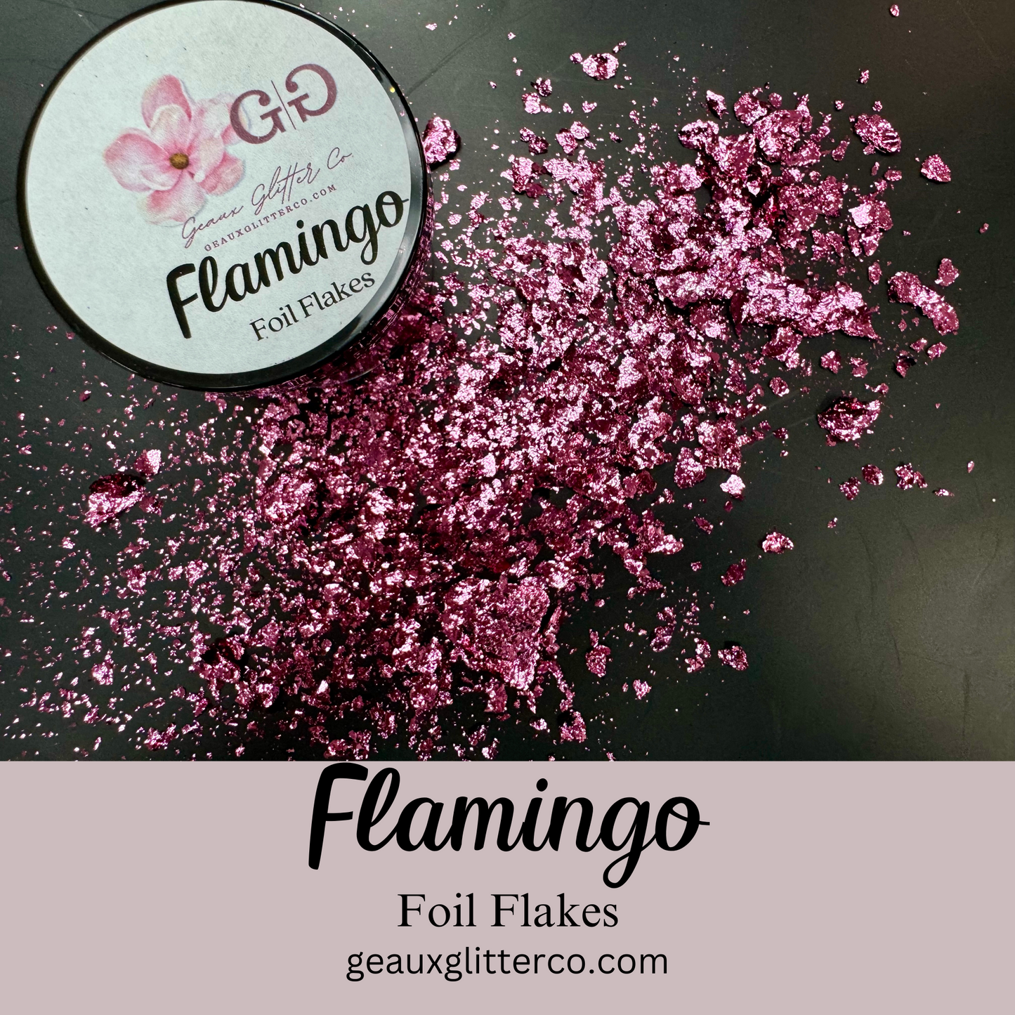 Flamingo Foil Flakes