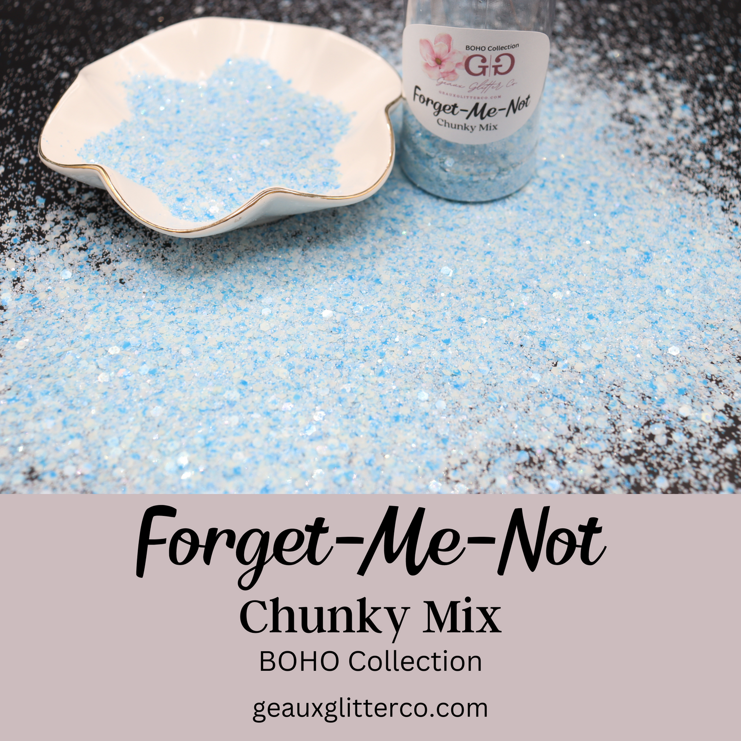 Forget-Me-Not Chunky Mix - Boho Collection