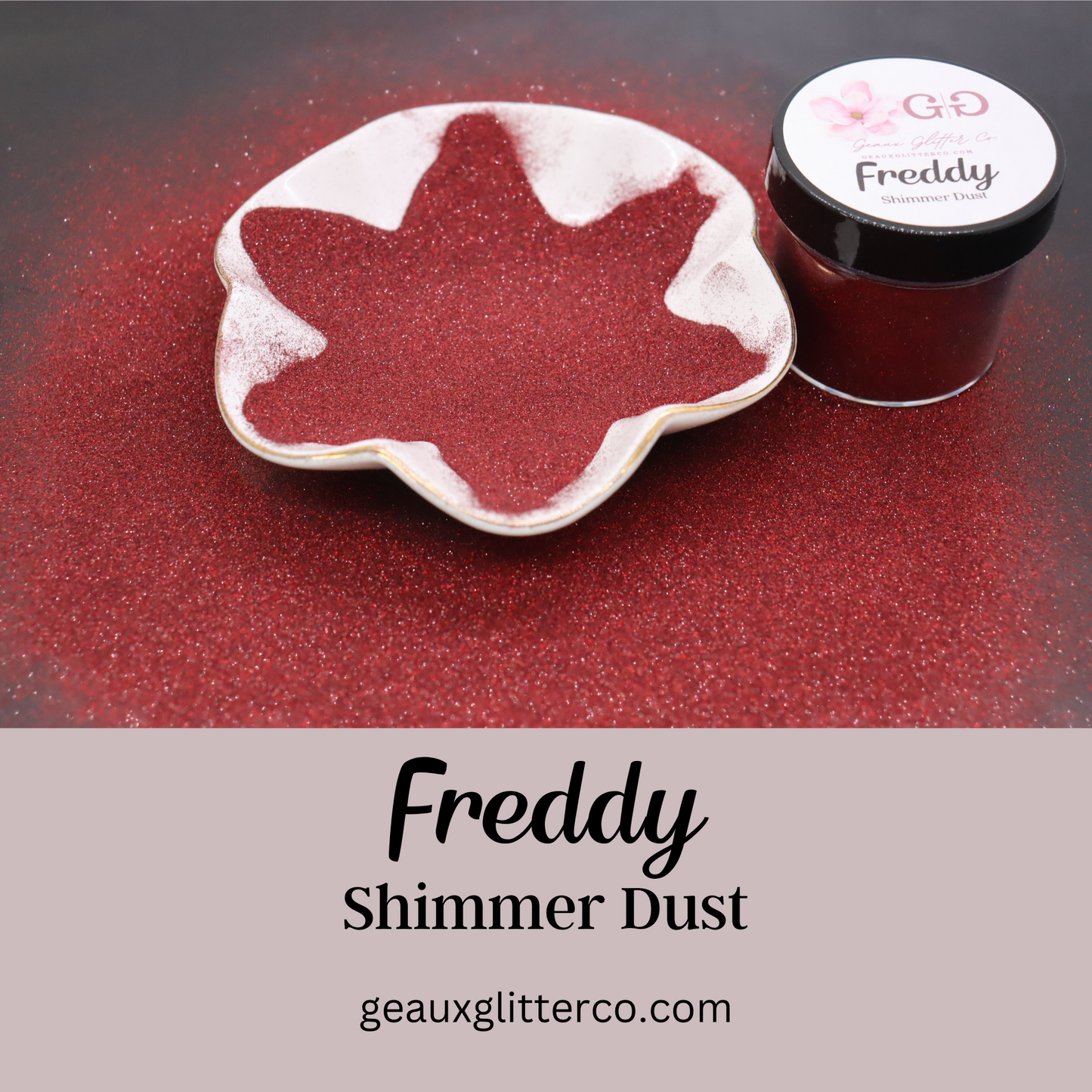 Freddy Holographic Shimmer Dust