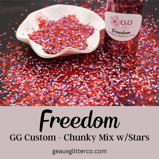 Freedom - GG Custom Chunky Mix w/Stars