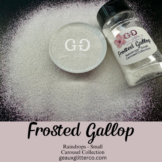 Frosted Gallop Raindrops Small