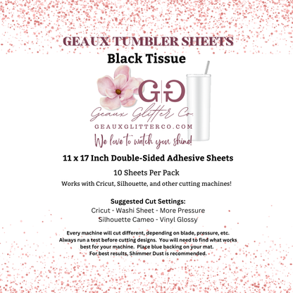 Geaux Tumbler Sheets