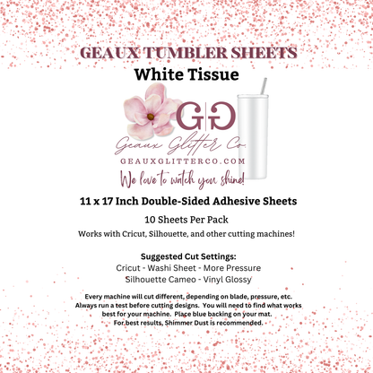 Geaux Tumbler Sheets