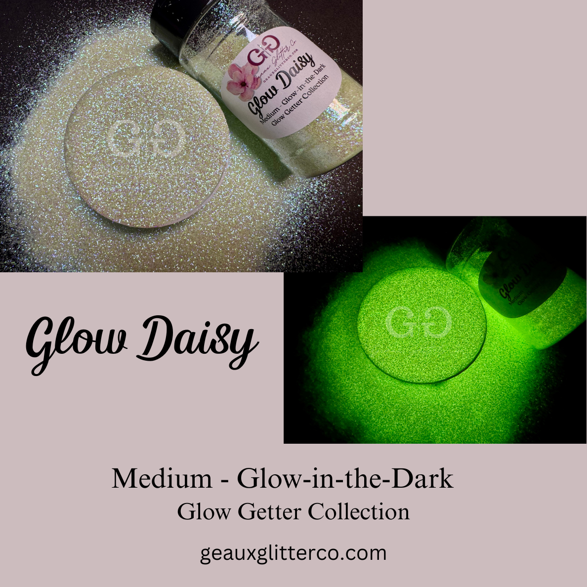 Glow Daisy - Glow-in-the-Dark - Medium