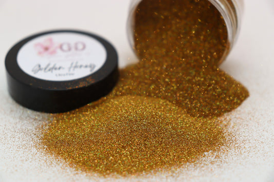 Golden Honey Holographic Shimmer Dust