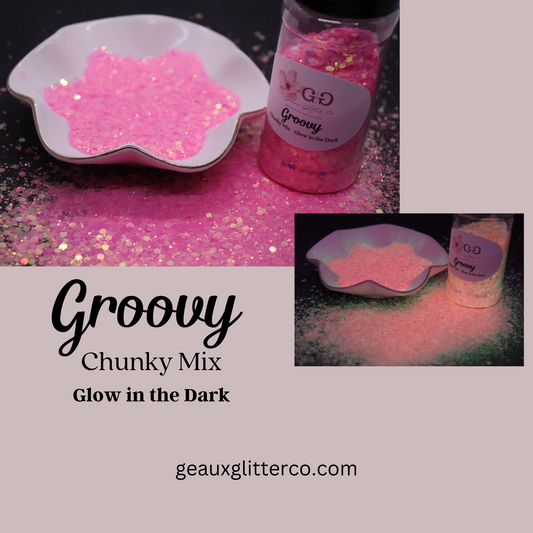 Groovy Chunky Mix - Glow in the Dark