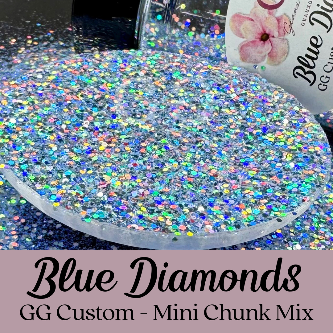 Blue Diamonds - GG Custom Mini Chunk Mix