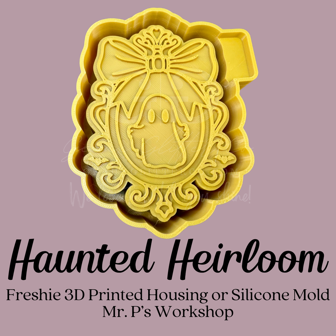 Haunted Heirloom Freshie 3D Printed Mold Housing or Silicone Mold