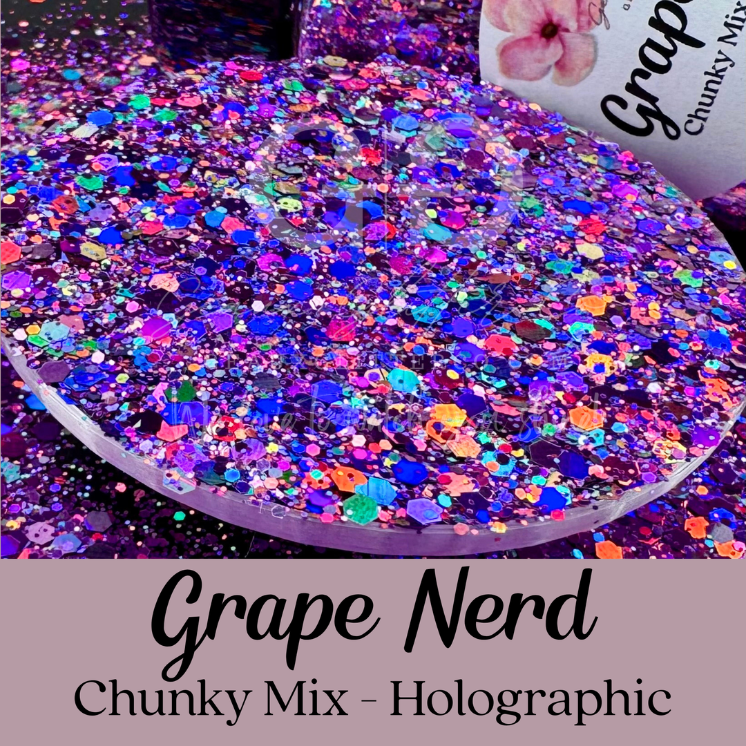Grape Nerd Chunky Mix - Holographic