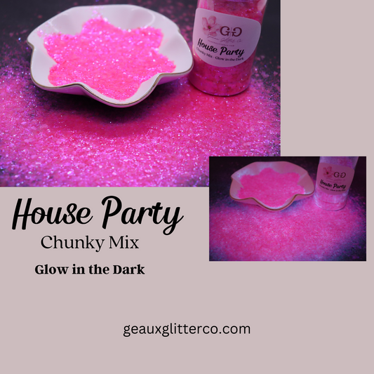 House Party Chunky Mix - Glow in the Dark