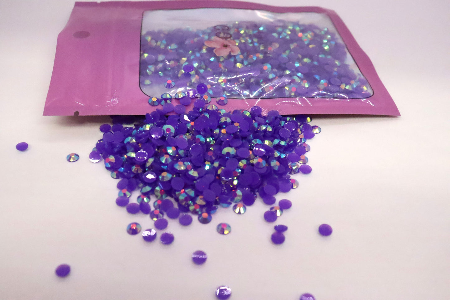 Purple Nurple Jelly Rhinestones (Approx. 2880 stones per bag)