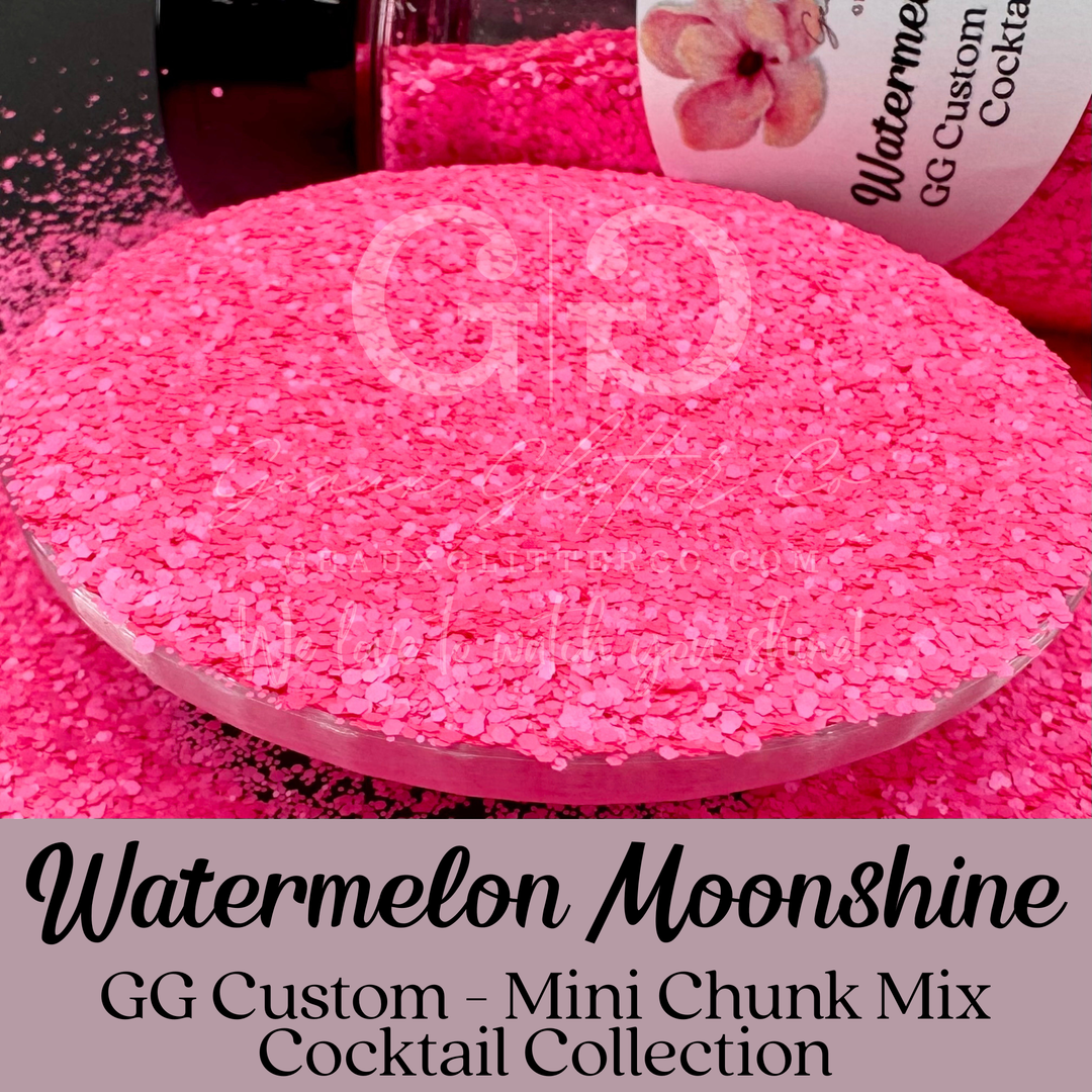 Watermelon Moonshine - GG Custom Mini Chunk - Cocktail Collection