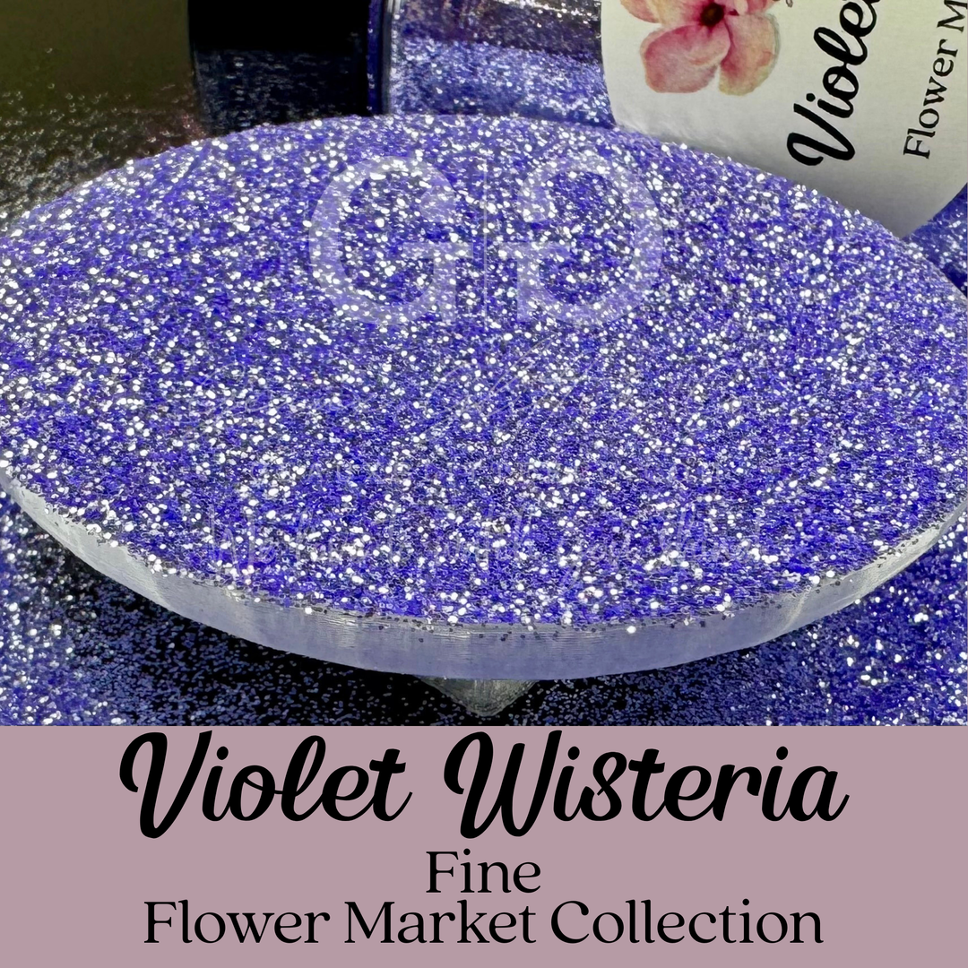 Violet Wisteria - Fine - Flower Market Collection