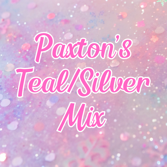 Paxton's Teal/Silver Mix