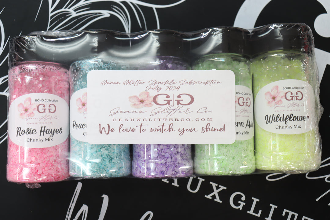 July 2026 Glitter Subscription - READ FULL DETAILS