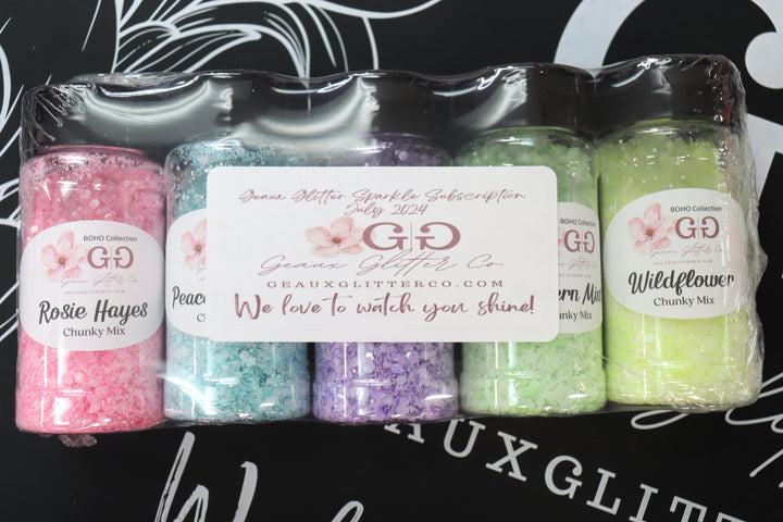 July 2026 Glitter Subscription - READ FULL DETAILS