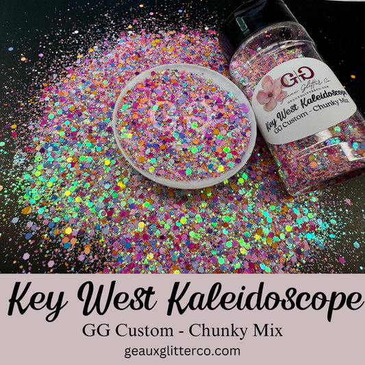 Key West Kaleidoscope - GG Custom - Chunky Mix