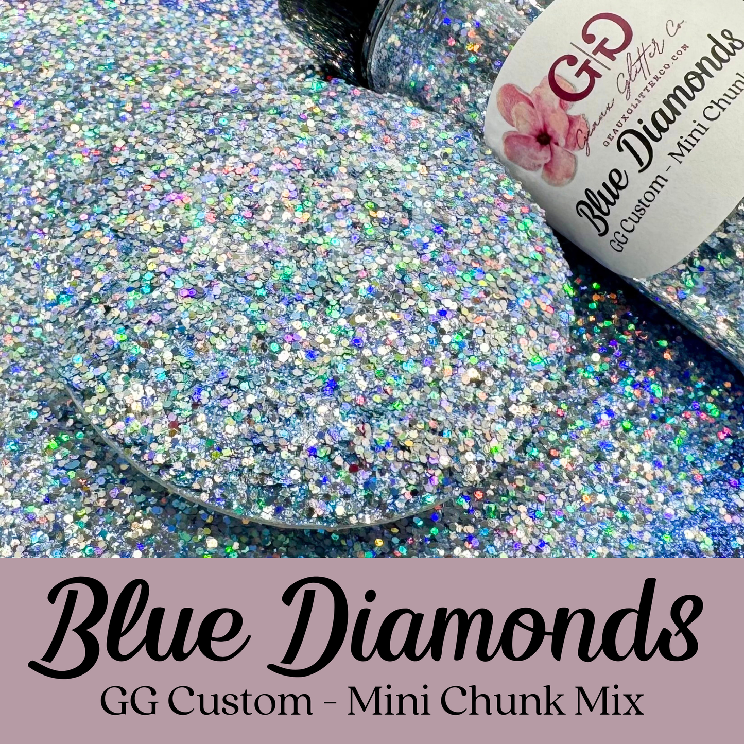 Blue Diamonds - GG Custom Mini Chunk Mix