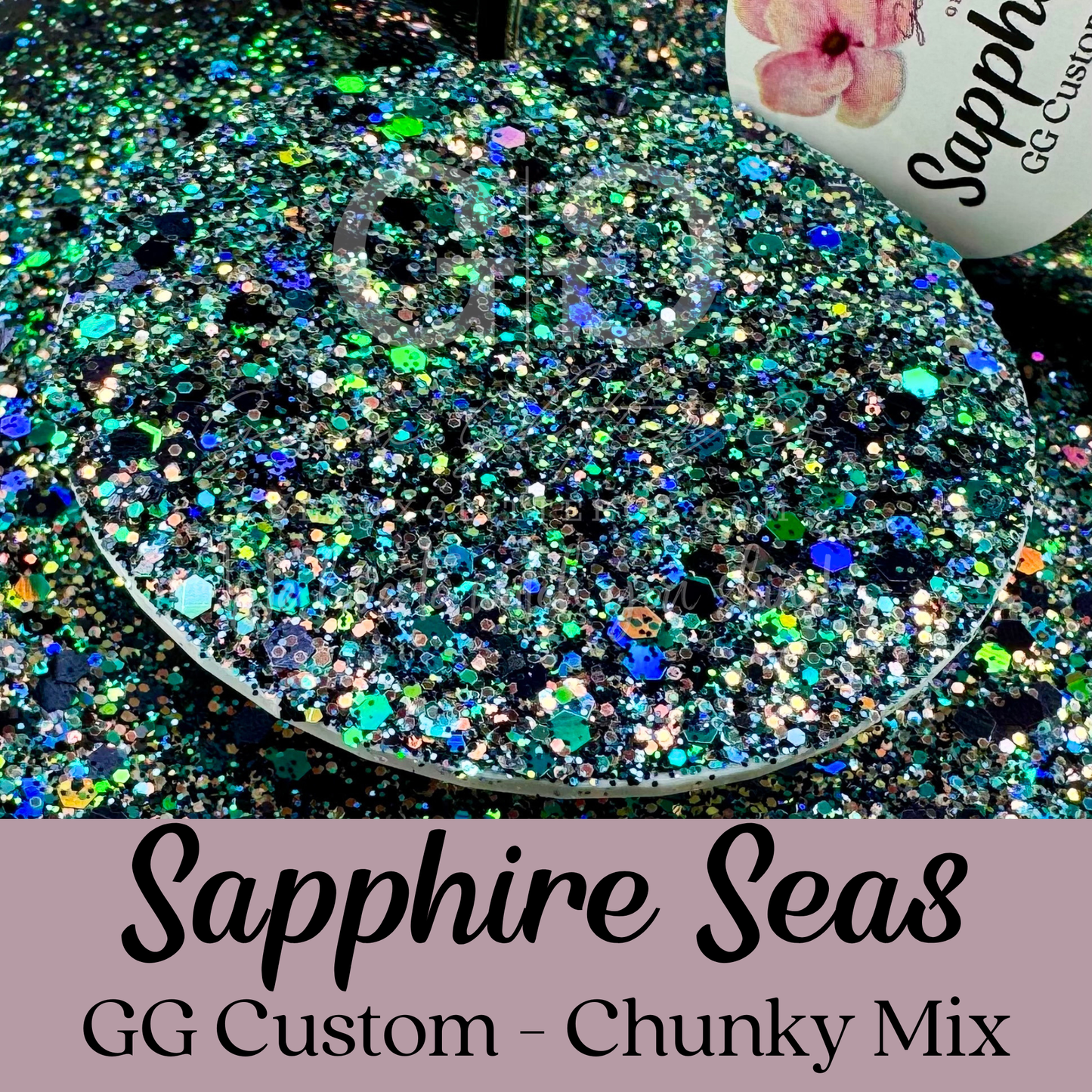 Sapphire Seas - GG Custom - Chunky Mix