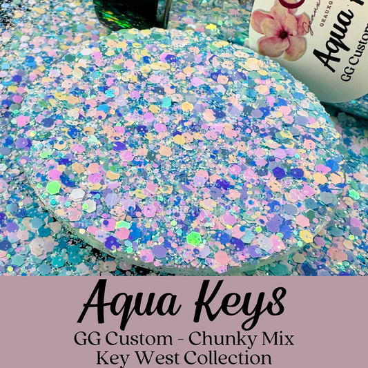 Aqua Keys - GG Custom - Chunky Mix - Key West Collection