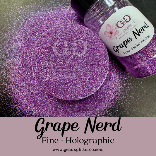 Grape Nerd Fine - Holographic