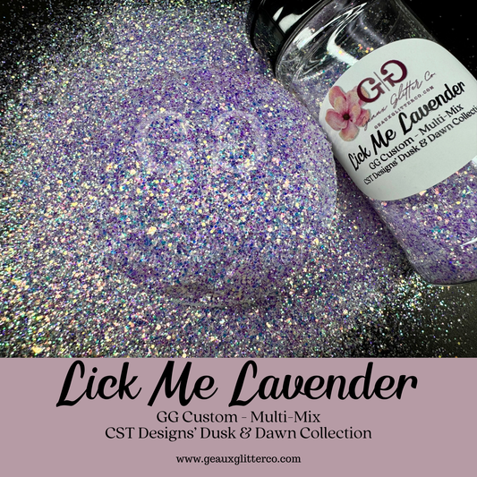 Lick Me Lavender - GG Custom - Multi-Mix CST Designs Dusk & Dawn Collection