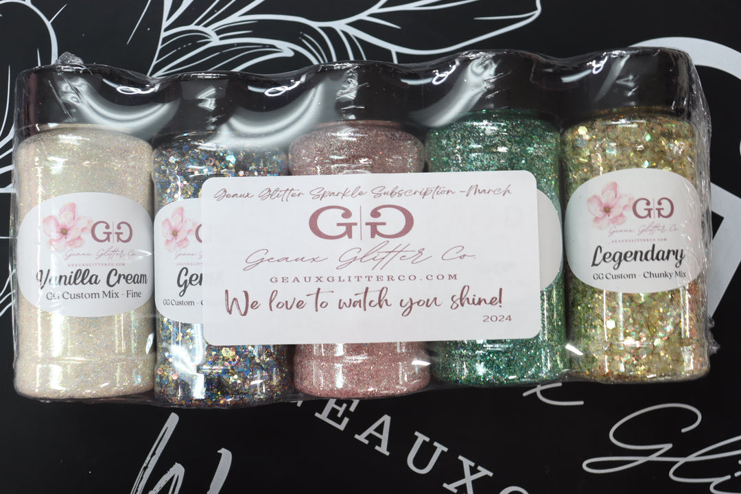 July 2026 Glitter Subscription - READ FULL DETAILS