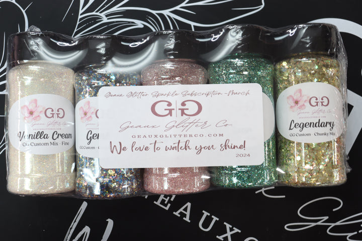 July 2026 Glitter Subscription - READ FULL DETAILS