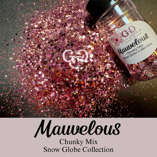 Mauvelous Chunky Mix - Snow Globe Collection