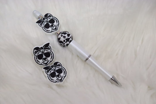 Beaded Pens - Beads Only (no focal bead) – The Branded Rose