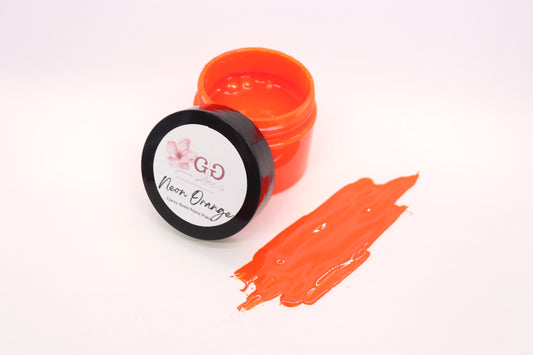 Neon Orange Epoxy Resin Pigment Paste
