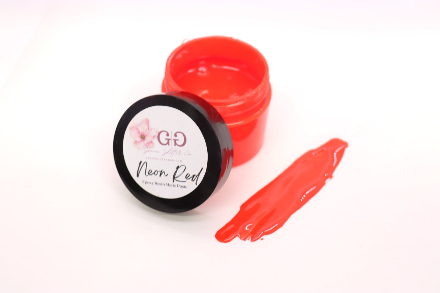 Neon Red Epoxy Resin Pigment Paste
