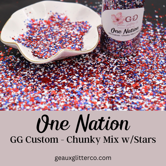 One Nation - GG Custom Chunky Mix w/Stars