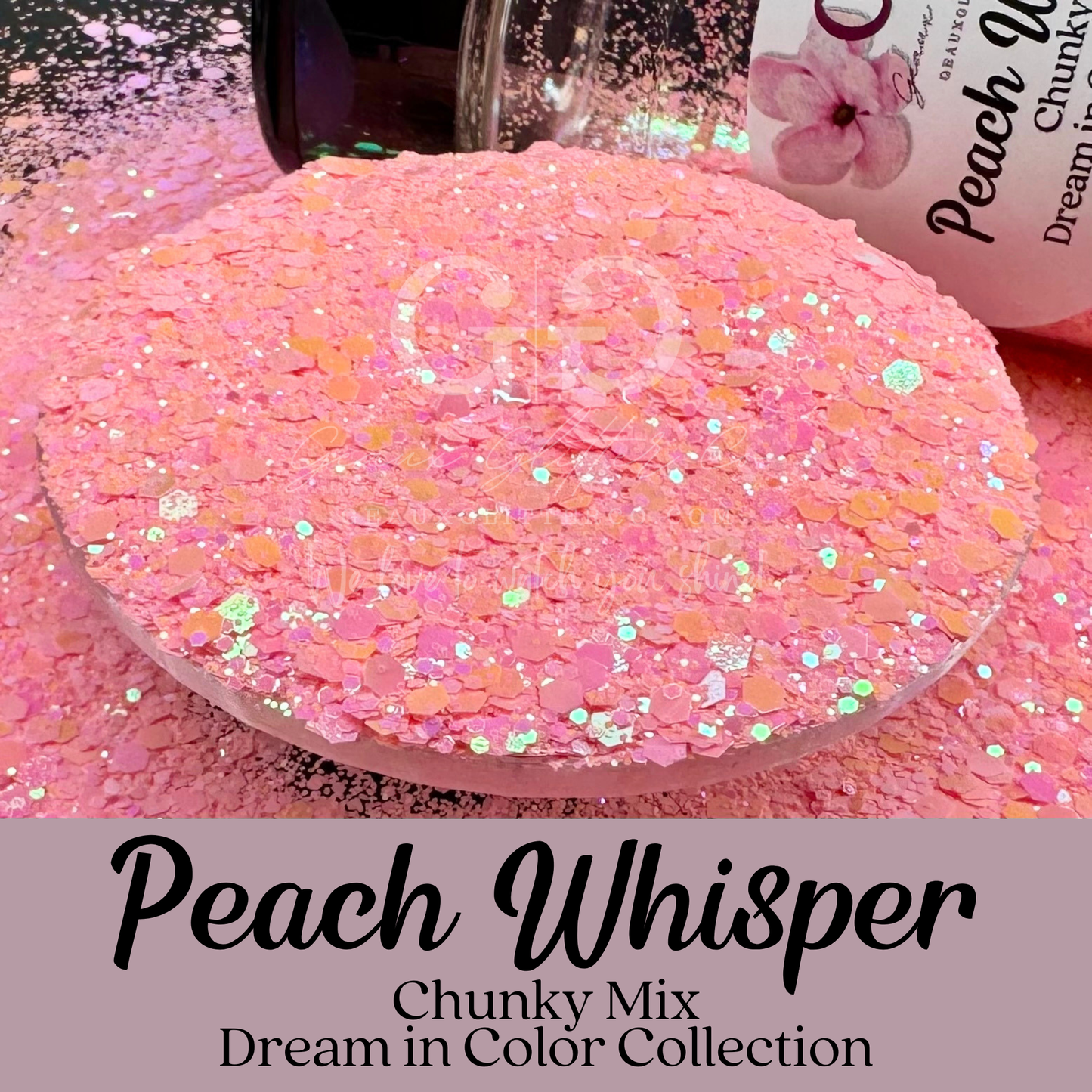 Peach Whisper - Chunky Mix - Dream In Color Collection