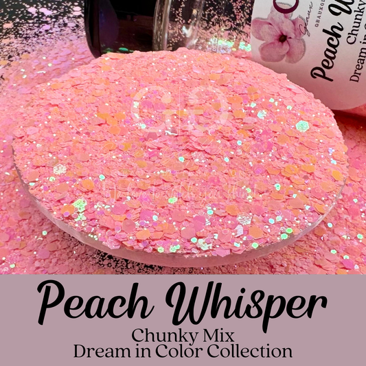 Peach Whisper - Chunky Mix - Dream In Color Collection