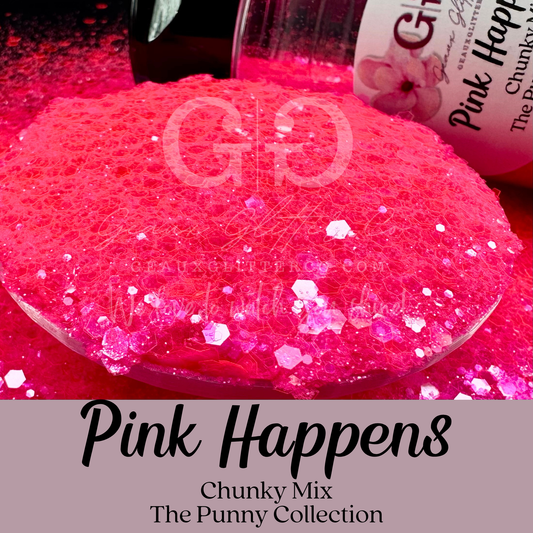 Pink Happens Chunky Mix - The Punny Collection