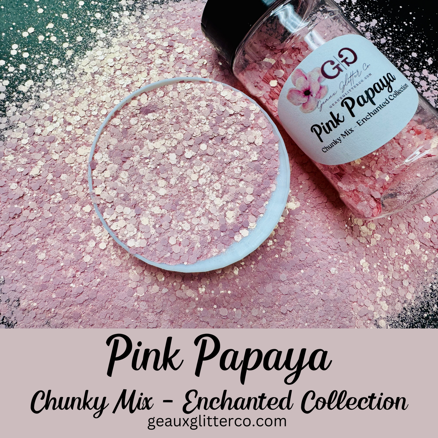 Pink Papaya Chunky Mix - Enchanted Collection