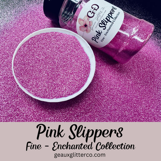 Pink Slippers Fine - Enchanted Collection