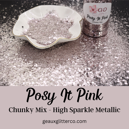 Posy It Pink Chunky Mix