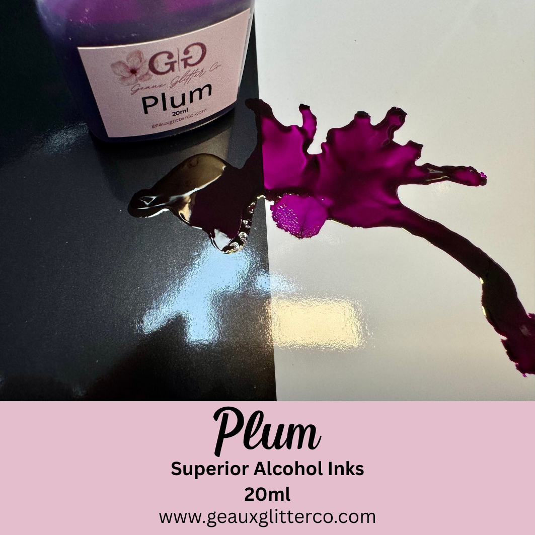 Plum Alcohol Ink - 20ml