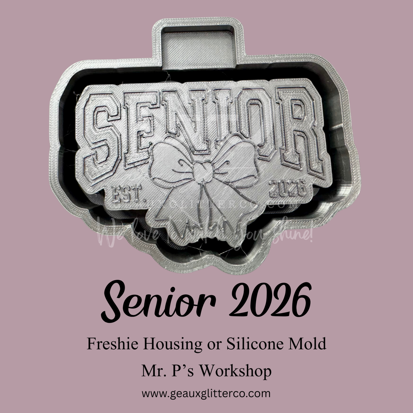 Senior 2026 Freshie Housing or Silicone Mold